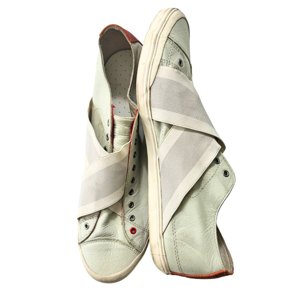 Rare Tretorn Luxury Cross Strap Slip-on Sneaker size 12